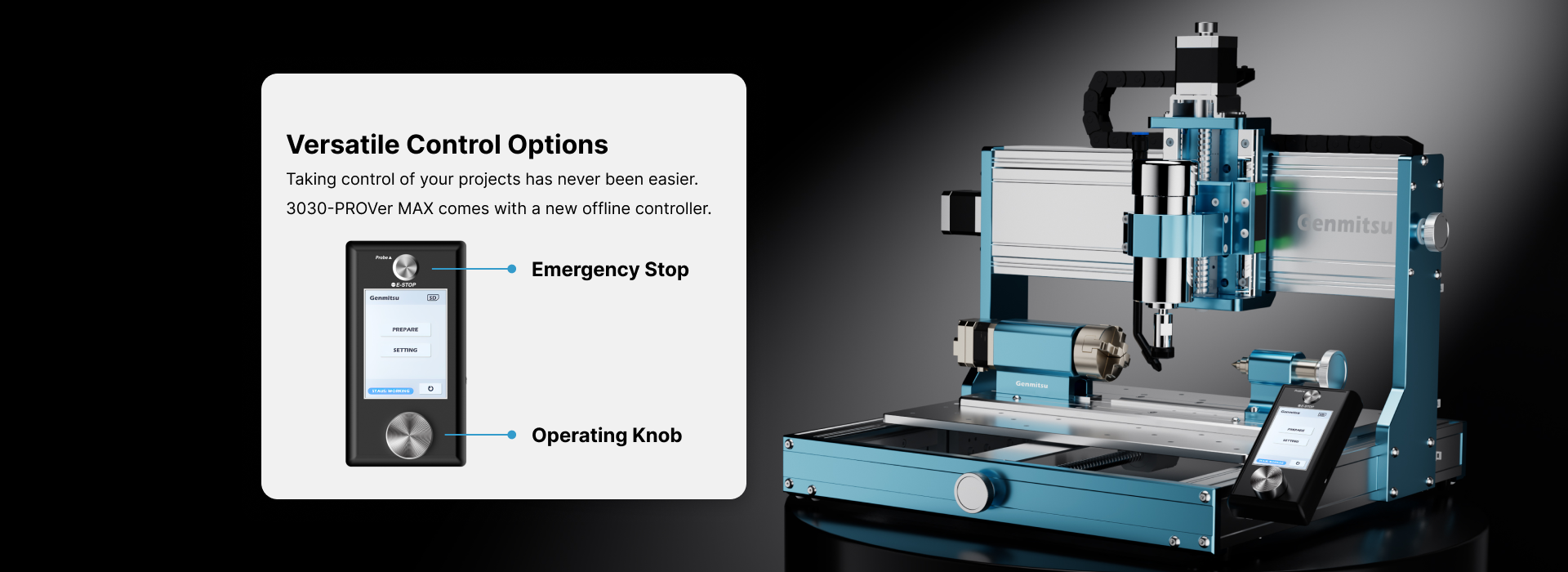 Genmitsu 3030-PROVer MAX CNC Router | SainSmart