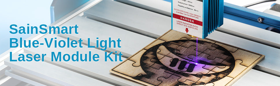 SainSmart Blue-violet light laser module kit
