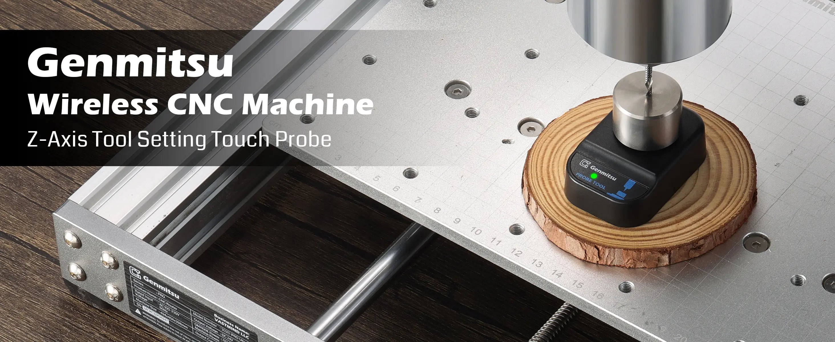 Wireless Z-Axis Probe Tool Setter for CNC Router Machine | SainSmart