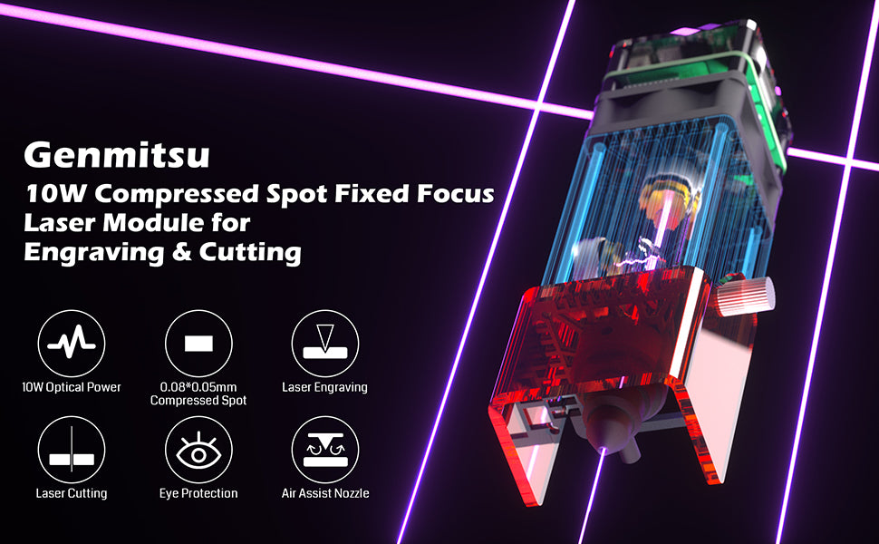 RFL10W 10W Compressed FAC Laser Module