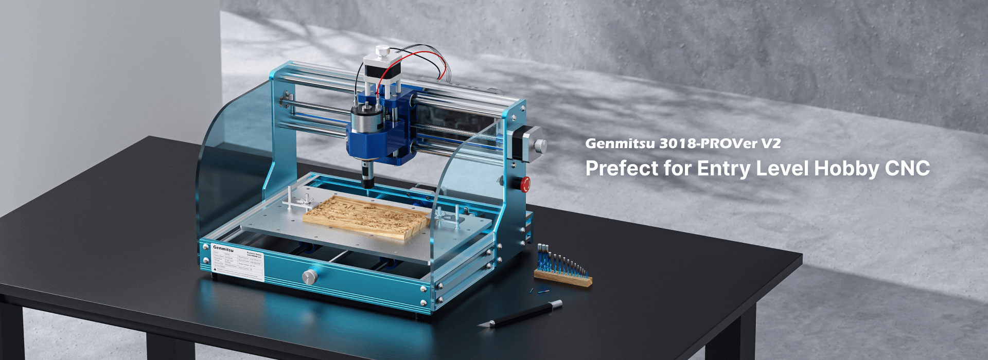 Genmitsu 3018-PROVer V2 数控铣床
